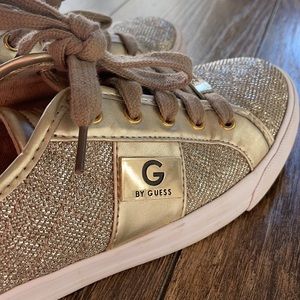 Guess Gold Sneakers